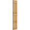 Ekena Millwork Joined Board-n-Batten Shutters, Rough Sawn Western Red Cedar, 16 1/8W x 74H, PR RBJ06S16X074RWR - alternate 4